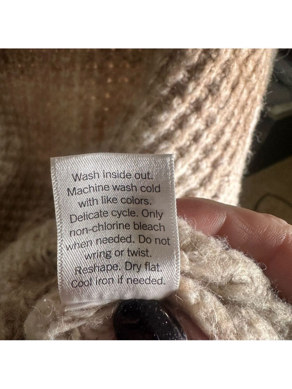 Women's Ombre Cardigan 1X - Picture 5 of 6